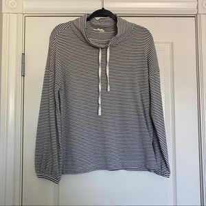 LOFT turtleneck drawstring pullover